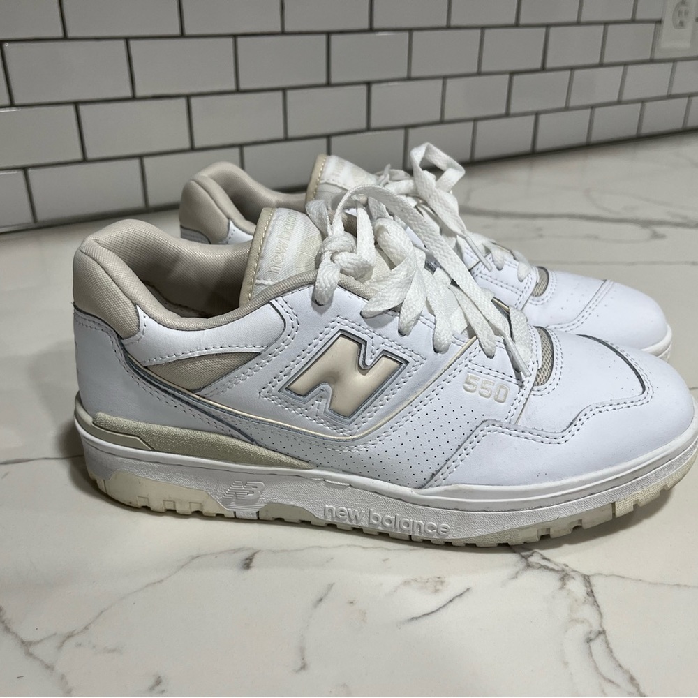New Balance 550 Silver Birch size 9.5 womens